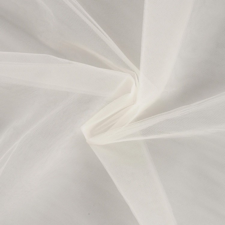 Tulle souple grande largeur - Ivoire