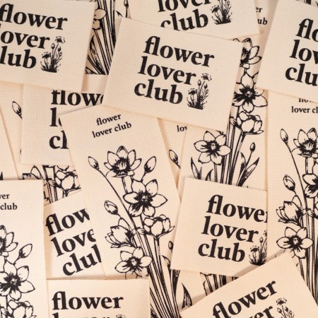 Étiquettes fantaisies Ikatee - Flower lover club