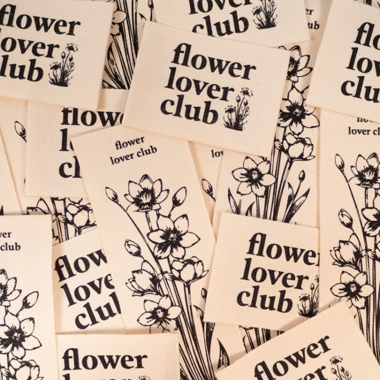 Étiquettes fantaisies Ikatee - Flower lover club