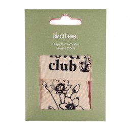 Étiquettes fantaisies Ikatee - Flower lover club