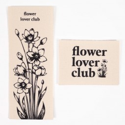 Étiquettes fantaisies Ikatee - Flower lover club