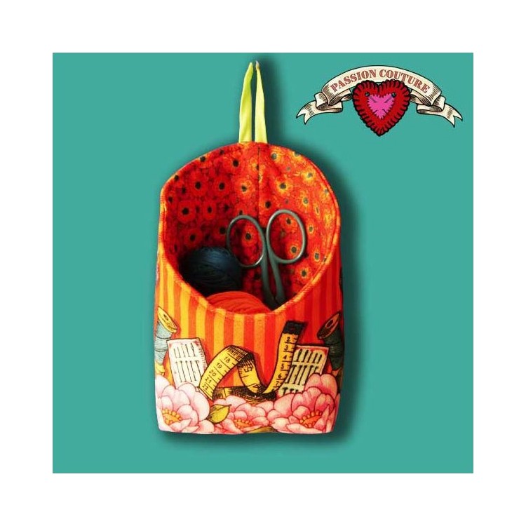 Kit de couture - Corbeille à suspendre couture passion