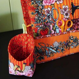 Kit de couture - Corbeille à suspendre couture passion