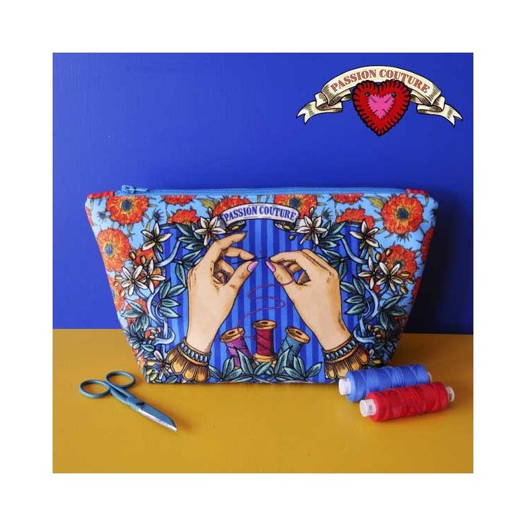 Kit de couture - Trousse couture passion bleu