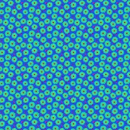 Tissu Odile Bailloeul - Jersey Saga bleu