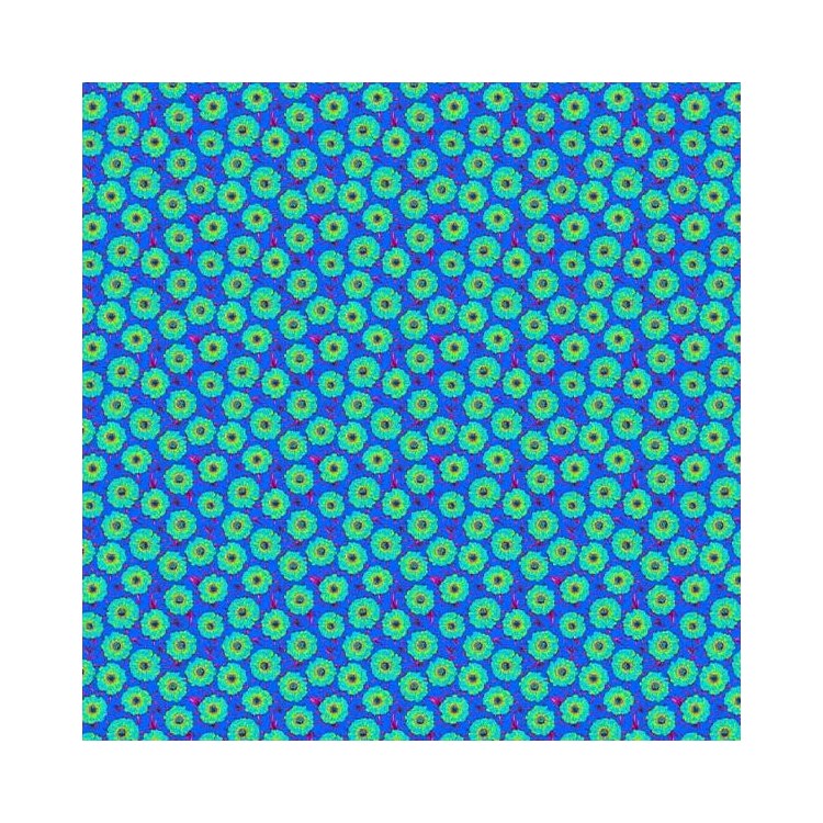 Tissu Odile Bailloeul - Jersey Saga bleu