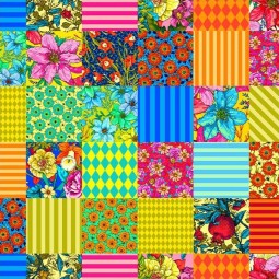 Tissu Odile Bailloeul - Patch Broceliande