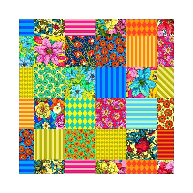 Tissu Odile Bailloeul - Patch Broceliande