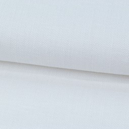 Toile à broder au mètre Belfast 12,6 fils/cm - Blanc