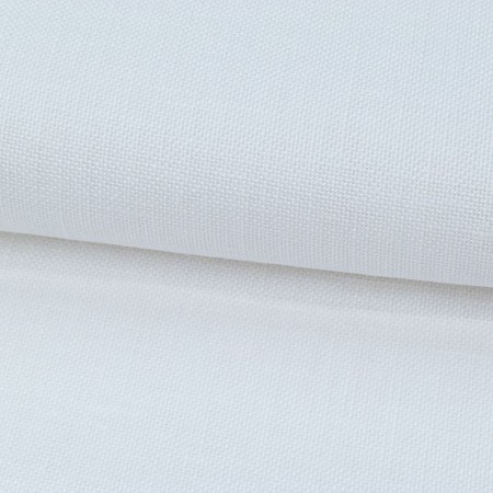 Toile à broder au mètre Belfast 12,6 fils/cm - Blanc