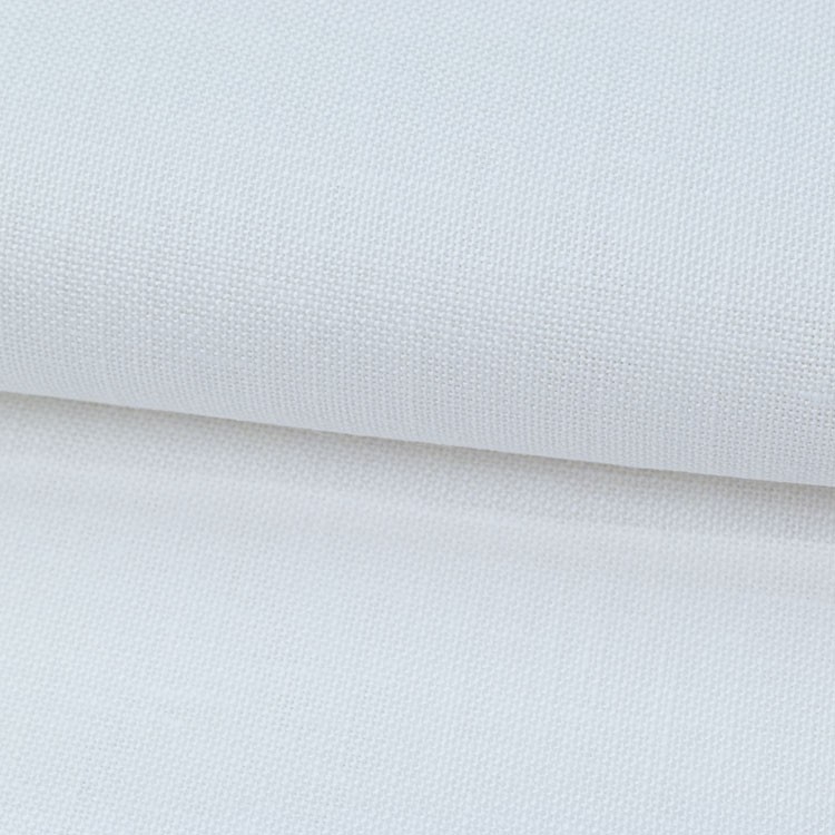 Toile à broder au mètre Belfast 12,6 fils/cm - Blanc