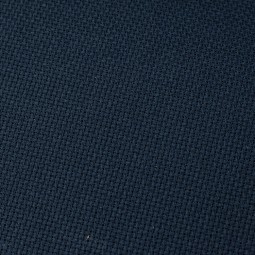 Toile à broder Aïda 7 pts/cm - Bleu marine