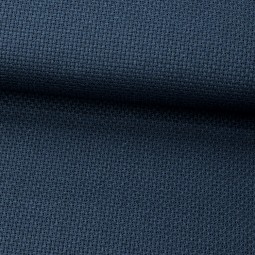 Toile à broder Aïda 7 pts/cm - Bleu marine