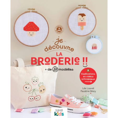 Livre - Je découvre la broderie !!
