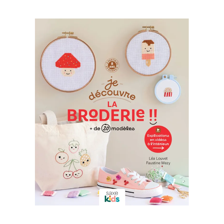 Livre - Je découvre la broderie !!