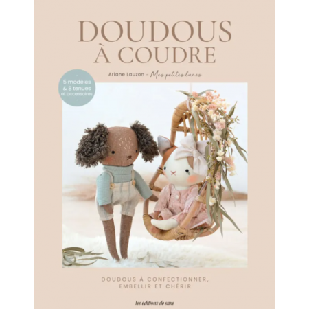 Livre - Doudous à coudre