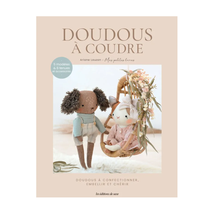 Livre - Doudous à coudre