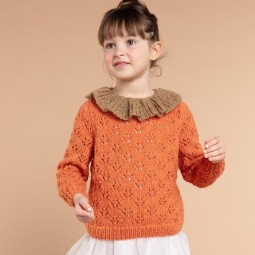 Kit de tricot - Pull à col volanté - Addict et Evanescent