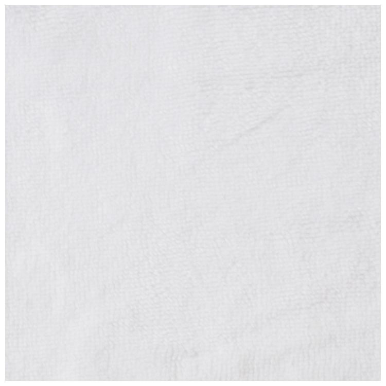 Tissu éponge Bambou velours - blanc