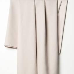 Tissu Atelier Brunette - Gabardine Milky clay