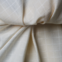 Tissu Atelier Brunette - Little tile off-white