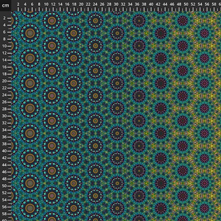 Tissu Hoffman - Bubblelicious lime