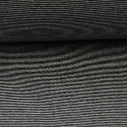 Tissu Bord-côte biologique - Bleu marine