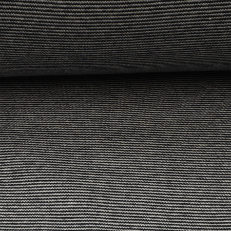 Tissu Bord-côte biologique - Bleu marine