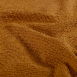 Tissu terry crêpe - Caramel