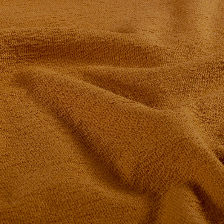Tissu terry crêpe - Caramel