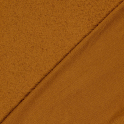 Tissu terry crêpe - Caramel