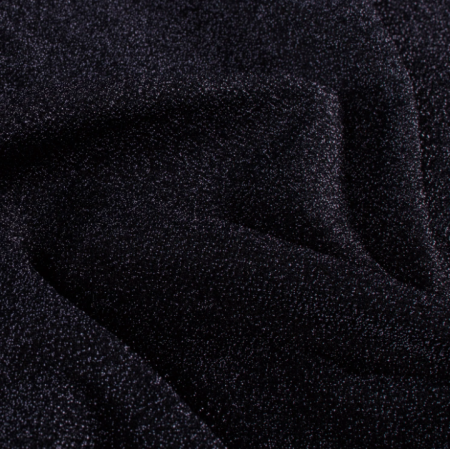 Tissu jersey - Lurex bleu marine