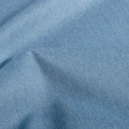Tissu gabardine - Jean bleu doux