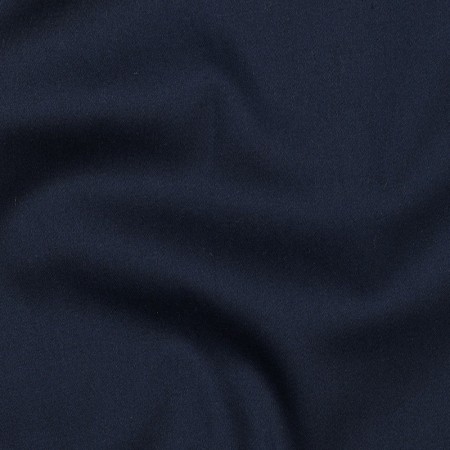 Tissu gabardine - Satin de coton sergé marine