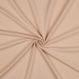 Tissu jersey biologique - Rose poudre