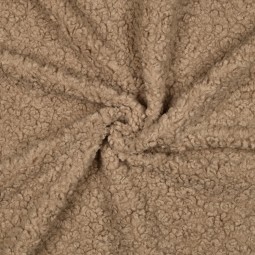 Tissu fausse fourrure - Sherpa soft taupe