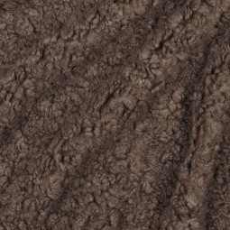 Tissu fausse fourrure - Sherpa dark brown