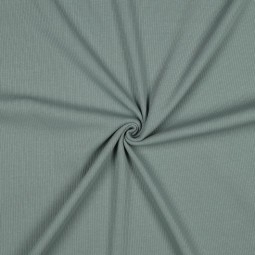 Tissu jersey côtelé - Old green