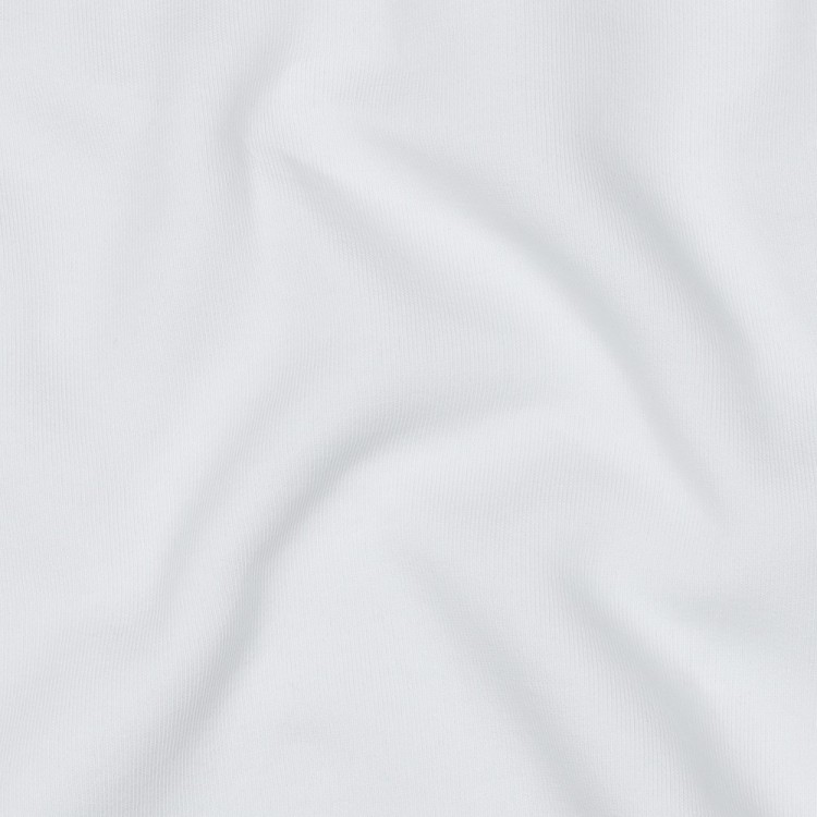 Tissu jersey sweat uni - Blanc