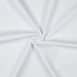 Tissu jersey sweat uni - Blanc