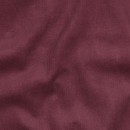 Tissu velours côtelé fin - Aubergine