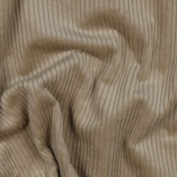 Tissu velours grosses côtes - Sand