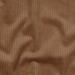 Tissu velours grosses côtes - Camel