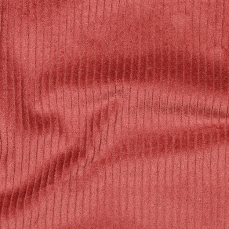 Tissu velours grosses côtes - Dark rose