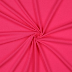 Tissu jersey biologique - Fuchsia