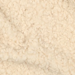 Tissu fausse fourrure - Sherpa beige