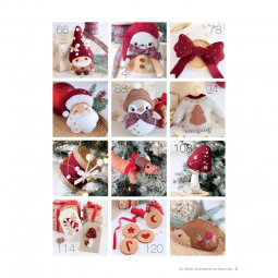 Livre - Un noël enchanté en feutrine