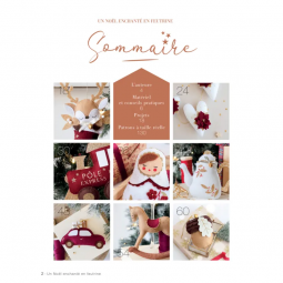 Livre - Un noël enchanté en feutrine