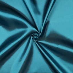 Tissu satin - Pétrole