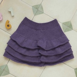 Kit de tricot - Jupe - Merino baby